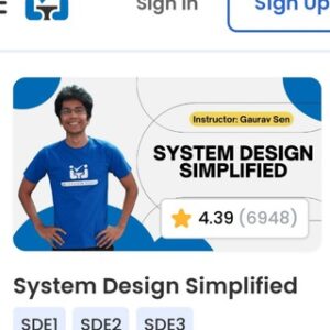 Gaurav Sen - System Design Course Main