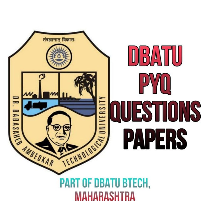 DBATU PYQ Questions Papers