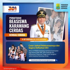 Informasi Beasiswa Karawang Cerdas 2024