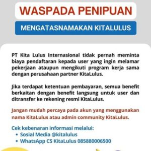 !! BACA PESAN TERSEMAT !! 💰FREELANCE GRATIS, TIDAK DIPUNGUT BIAYA APAPUN & DAPATKAN REWARD Rp10.000-25.000 💰 #3FRB