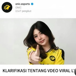 ONIC ESPORTS LYDIA VIRAL