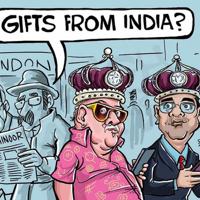 Satish Acharya's cartoons