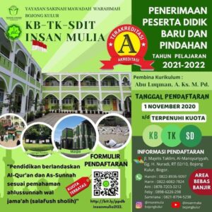 Sekolah KB-TK-SD IT Insan Mulia