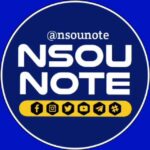 NSOU NOTE (UG and BDP)