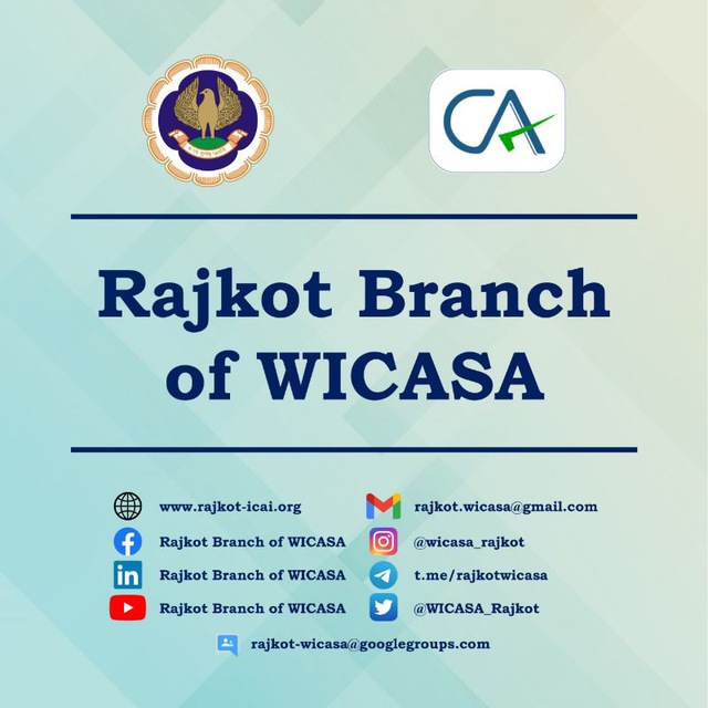 Rajkot Branch of WICASA