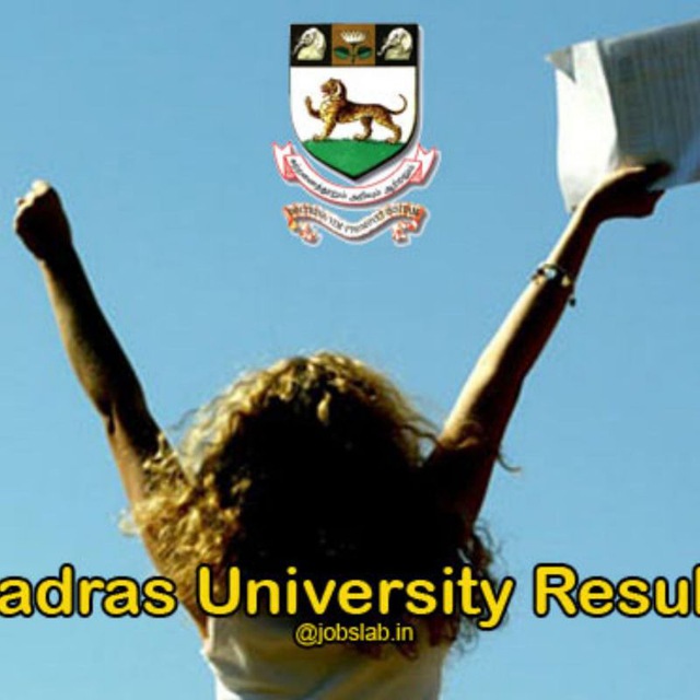 Madras University Results Update😊