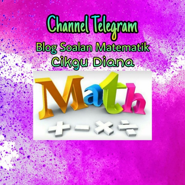 Channel Blog Soalan Matematik Cikgu Diana