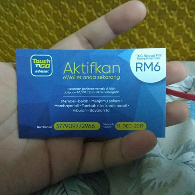 Free Topup With Reload Pin TnG