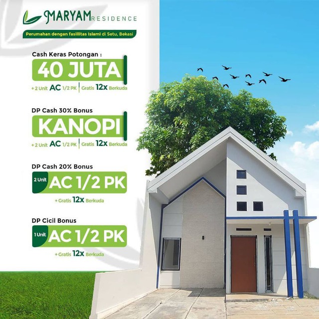 List Properti Bebas Riba