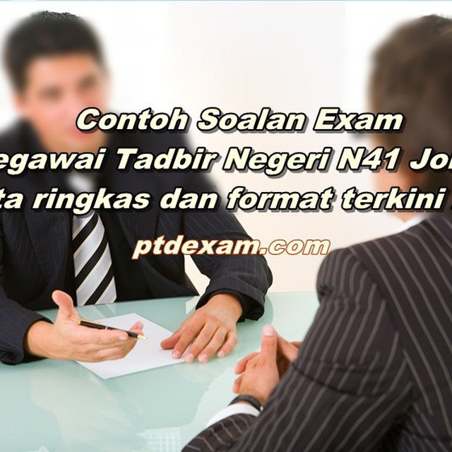 Pegawai Tadbir Negeri N41 (Johor)