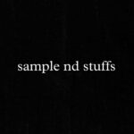 Sample nd Stuffs