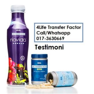 Testimoni 4Life dan Maklumat Kesihatan
