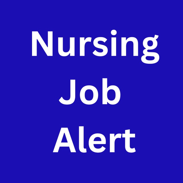 Nursing Job Alert