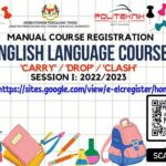 DAFTAR KURSUS BAHASA INGGERIS POLITEKNIK PORT DICKSON