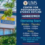 Pusat Pengajian Pascasiswazah, UMS
