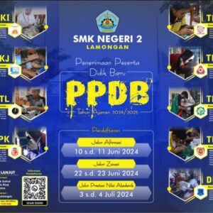 PPDB SMK N 2 LAMONGAN 2024/2025