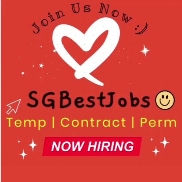 SG Best Jobs✨✌🏻🇸🇬TEMP| CONTRACT| PERM