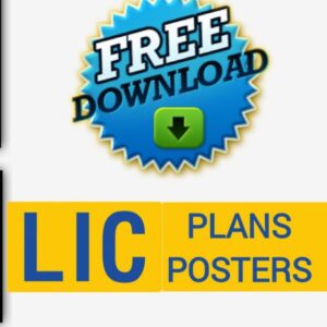 LIC Plans Posters