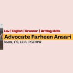Advocate Farheen Ansari